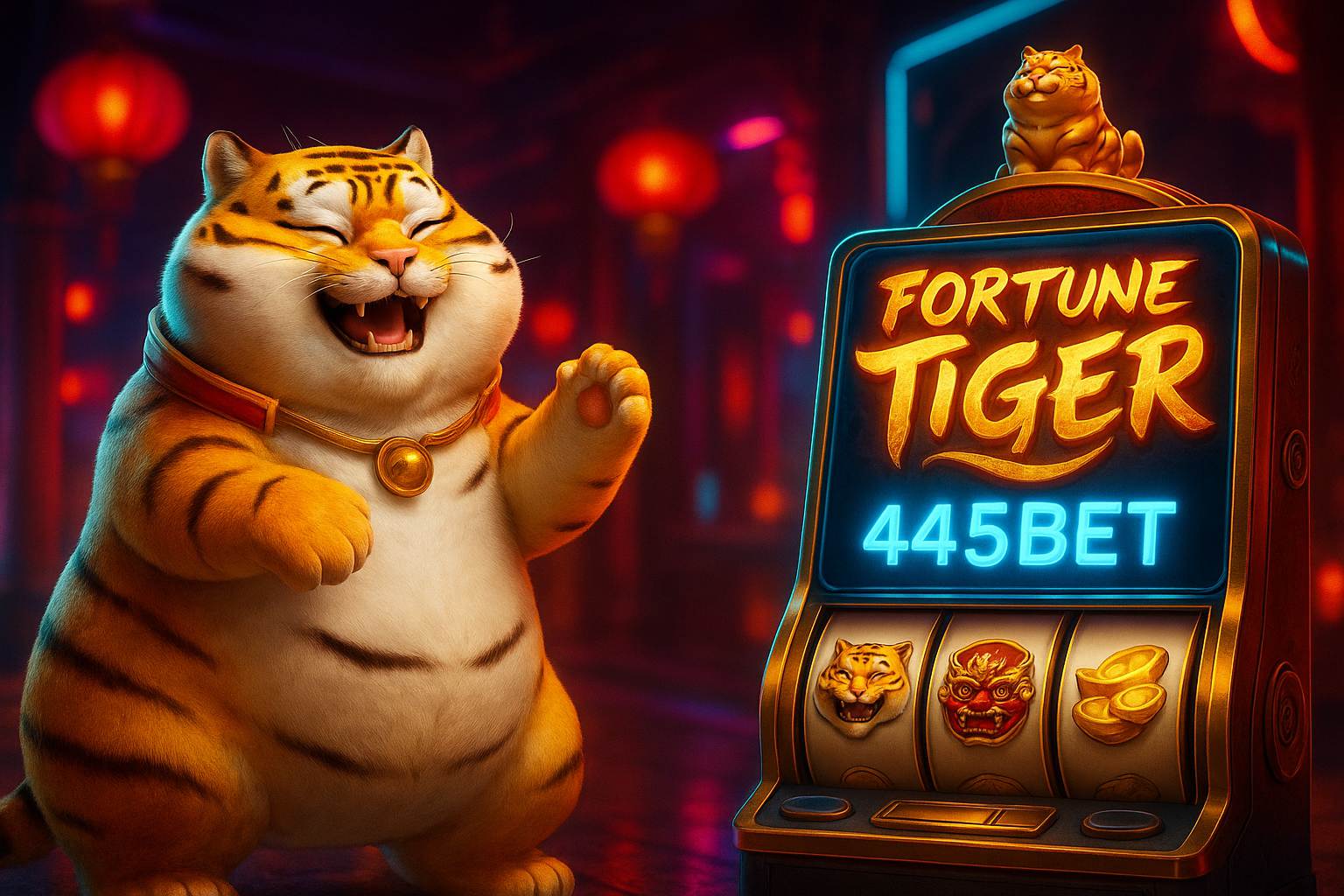 Fortune Tiger é um jogo imperdível no 445BET Casino