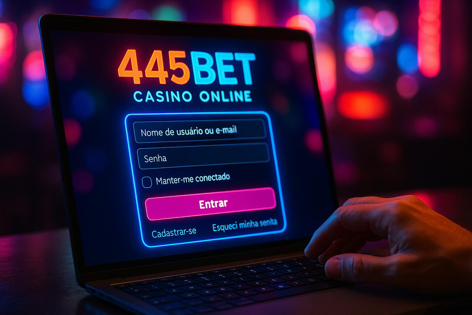 Login no Cassino 445BET